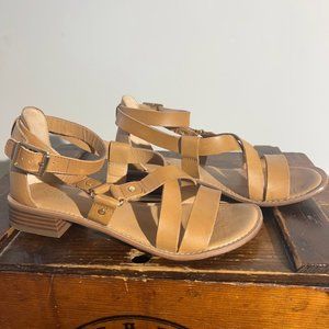 Franco Sarto Tan Leather Sandel Size 8